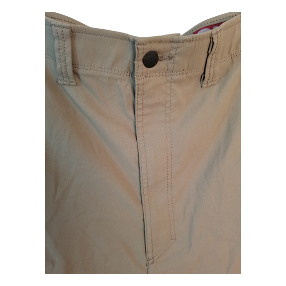 Wrangler Authentic Classic Relaxed Fit Cargo 7 Pocket Shorts Khaki Men’s Size 46 - Picture 4 of 9